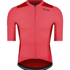 Etxeondo Alde 110 Color Edition Fietsshirt met Korte Mouwen Heren - Coral/Red