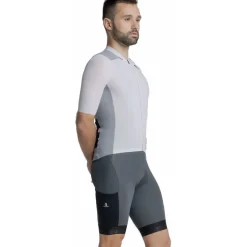 Etxeondo Alde 110 Color Edition Fietsshirt met Korte Mouwen Heren - Grey Cloud/Stone Grey