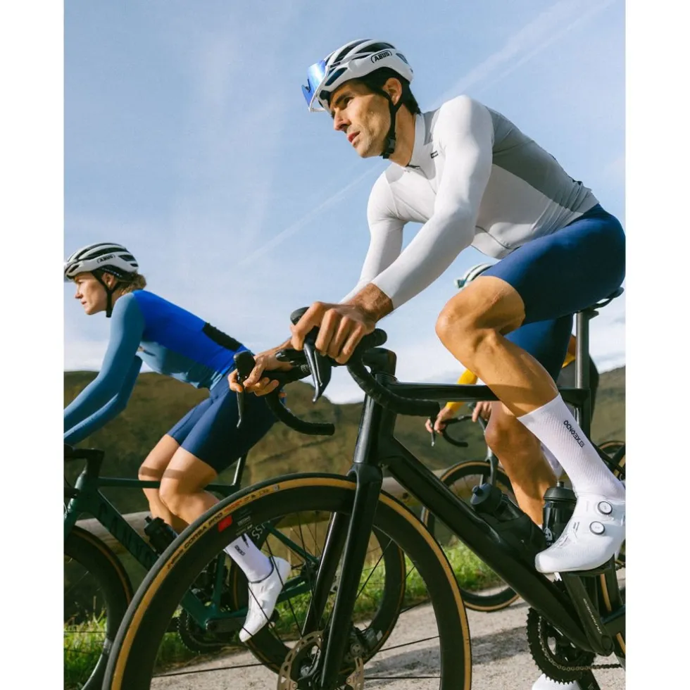 Etxeondo Alde L/S Color Edition Fietsshirt met Lange Mouwen Heren - Grey Cloud/Stone Grey