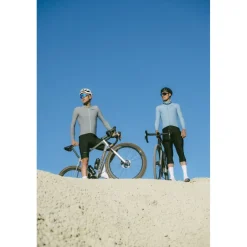 Etxeondo Alde Thermo Fietsshirt met Lange Mouwen Heren - Pearl Gray