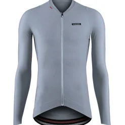 Etxeondo Alde Thermo Fietsshirt met Lange Mouwen Heren - Pearl Gray