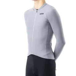 Etxeondo Alde Thermo Fietsshirt met Lange Mouwen Heren - Pearl Gray
