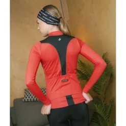Etxeondo Dena Gore-Tex Windstopper Jas Dames - Rood/Zwart