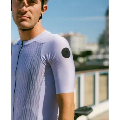 Etxeondo Gara Fietsshirt met Korte Mouwen Heren - Lavender