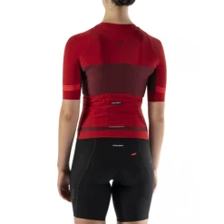 Etxeondo Mendia Fietsshirt met Korte Mouwen Dames - Maroon/Red