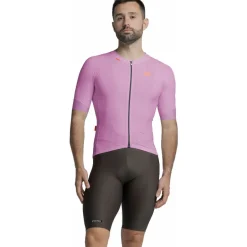 Etxeondo Mira Fietsshirt met Korte Mouwen Heren - Orchid Pink