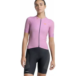 Etxeondo Mira Fietsshirt met Korte Mouwen Dames - Orchid Pink