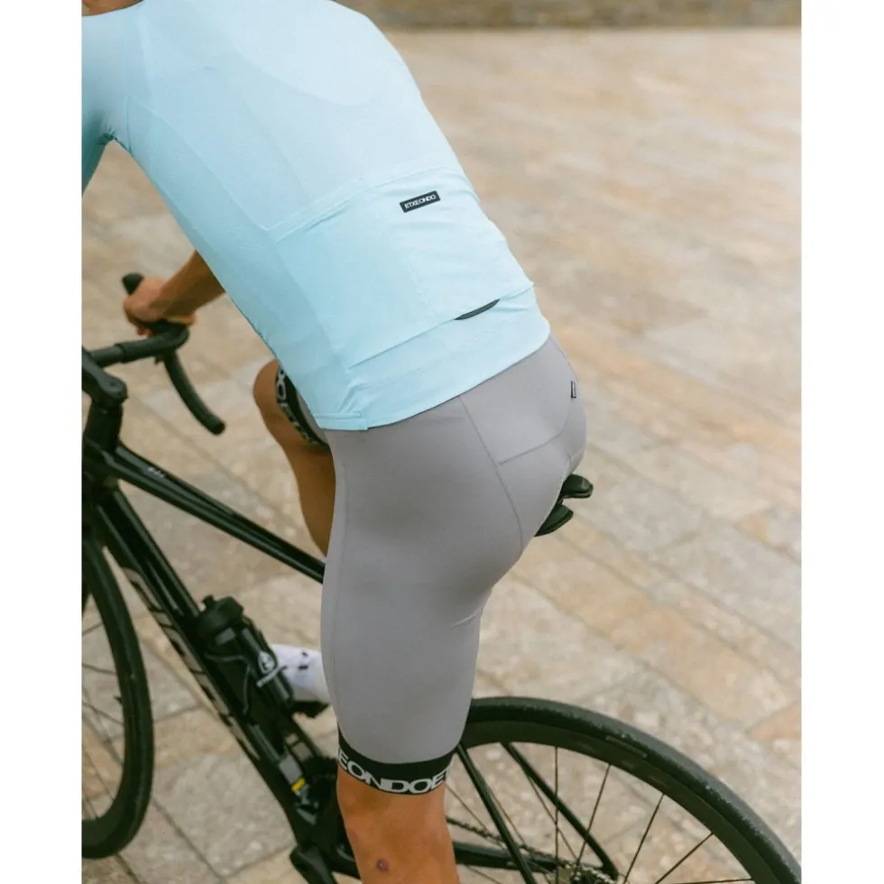 Etxeondo Olímpico Fietsshort met Bretels Heren - Ash Grey