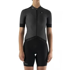 Etxeondo Ondara Fietsshirt met Korte Mouwen Dames - Zwart