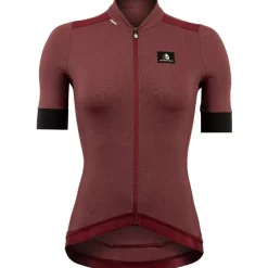 Etxeondo Ondara Fietsshirt met Korte Mouwen Dames - Maroon