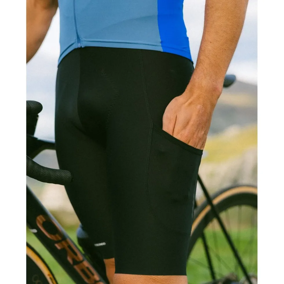 Etxeondo Orhi Dinamic Cargo Fietsshort met Bretels Heren - Black
