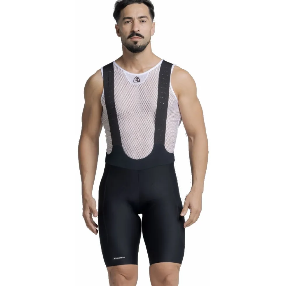 Etxeondo Orhi Dinamic Cargo Fietsshort met Bretels Heren - Black