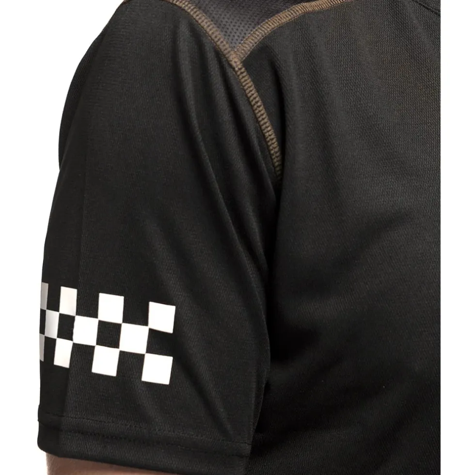 Fasthouse Alloy Ronin Shirt met Korte Mouwen Jongeren - Zwart