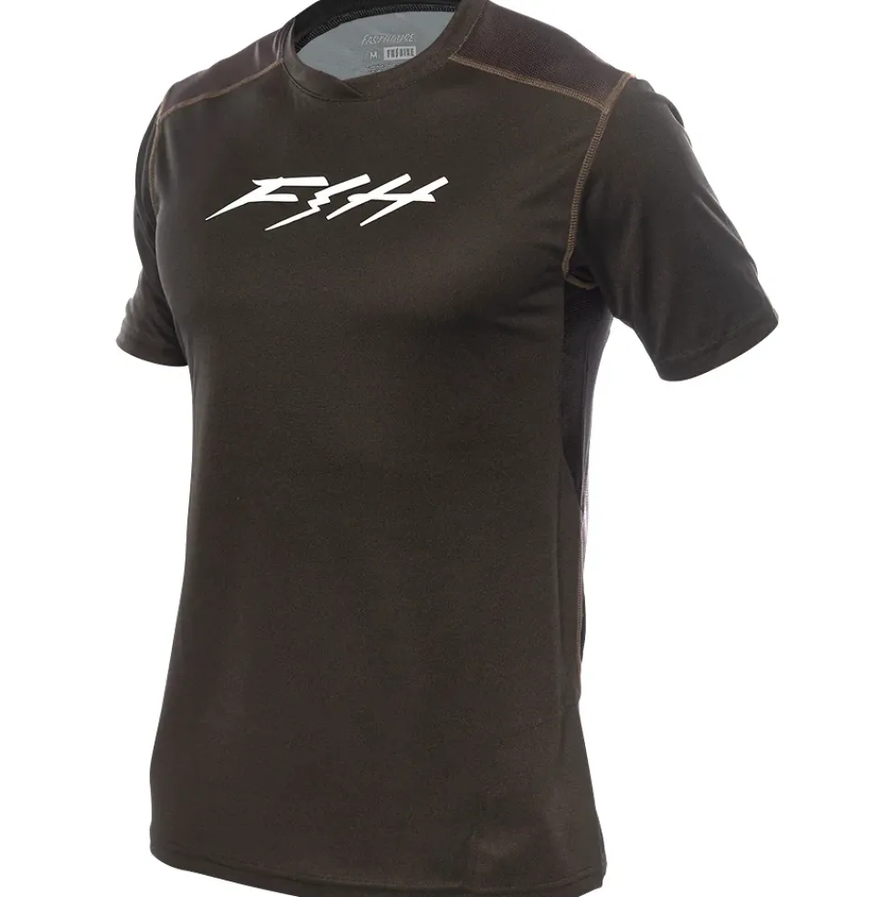 Fasthouse Alloy Ronin Shirt met Korte Mouwen Jongeren - Zwart