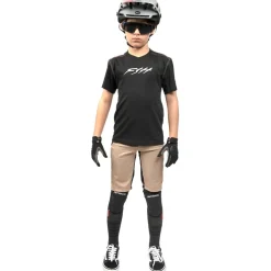 Fasthouse Alloy Ronin Shirt met Korte Mouwen Jongeren - Zwart