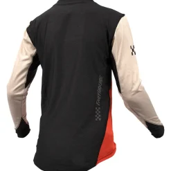 Fasthouse Alloy Sidewinder Shirt met Lange Mouwen Jongeren - Cream/Red