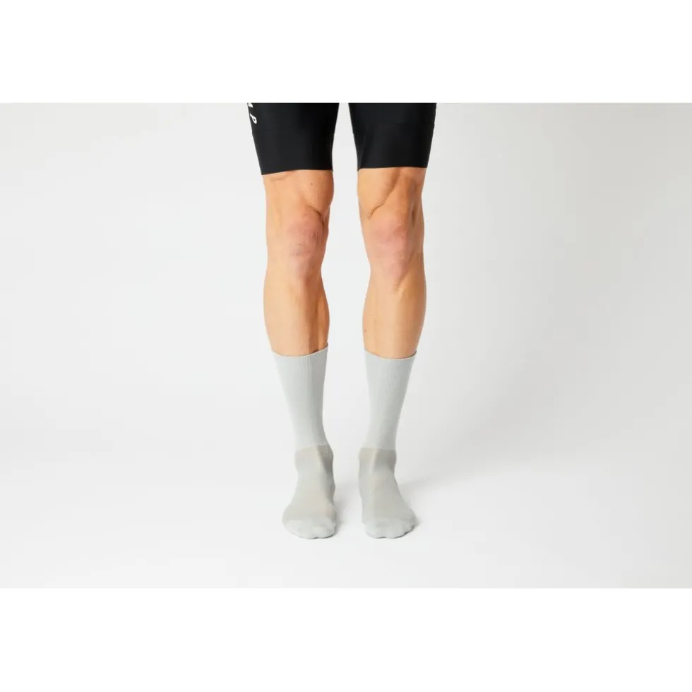 FINGERSCROSSED Classic Fietssokken - Zilver #013
