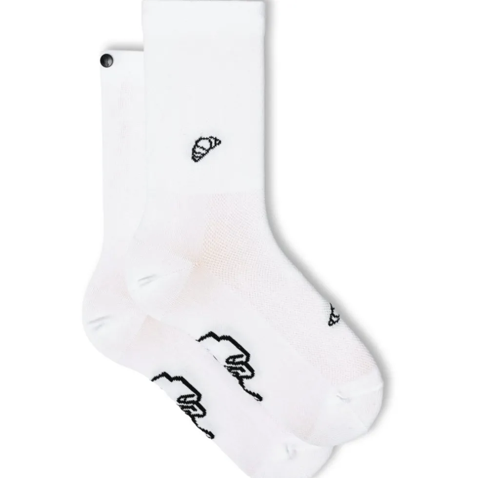 FINGERSCROSSED Classic Rituals Fietssokken - Croissant - White