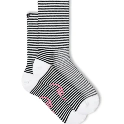 FINGERSCROSSED Classic Rituals Fietssokken - Stripes - Black