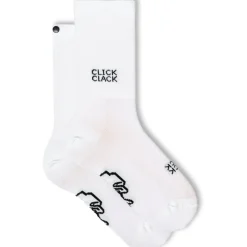 FINGERSCROSSED Classic Rituals Fietssokken - Click Clack - White