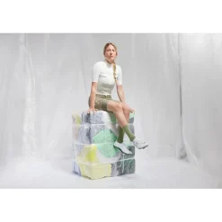 FINGERSCROSSED Eco Fietssokken - Oil Olive