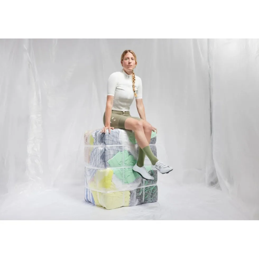 FINGERSCROSSED Eco Fietssokken - Oil Olive