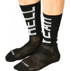 FINGERSCROSSED Hell Yeah 2.0 Fietssokken - Zwart #666