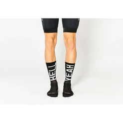 FINGERSCROSSED Hell Yeah 2.0 Fietssokken - Zwart #666