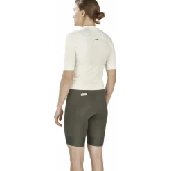 FINGERSCROSSED Road Fietsshirt met Korte Mouwen Dames - Antique Cream