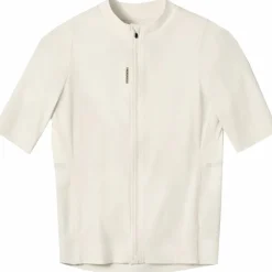 FINGERSCROSSED Road Fietsshirt met Korte Mouwen Dames - Antique Cream