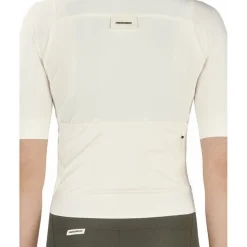 FINGERSCROSSED Road Fietsshirt met Korte Mouwen Dames - Antique Cream
