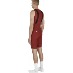 FINGERSCROSSED Road Fietsshort met Bretels Heren - Brick