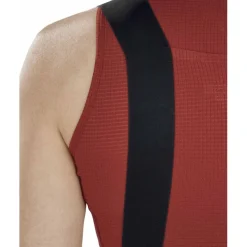FINGERSCROSSED Road Fietsshort met Bretels Heren - Brick