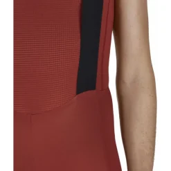FINGERSCROSSED Road Fietsshort met Bretels Heren - Brick