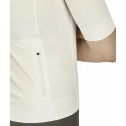 FINGERSCROSSED Road Fietsshirt met Korte Mouwen Heren - Antique Cream