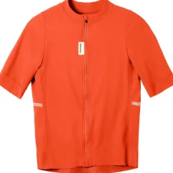 FINGERSCROSSED Road Fietsshirt met Korte Mouwen Dames - Poppy Red