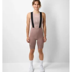 FINGERSCROSSED Road Fietsshort met Bretels Dames - Strong Mauve