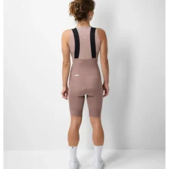 FINGERSCROSSED Road Fietsshort met Bretels Dames - Strong Mauve