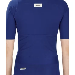 FINGERSCROSSED Road Fietsshirt met Korte Mouwen Dames - Navy