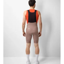 FINGERSCROSSED Road Fietsshort met Bretels Heren - Strong Mauve