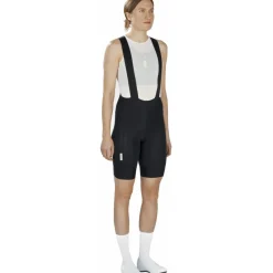 FINGERSCROSSED Road Fietsshort met Bretels Dames - Black