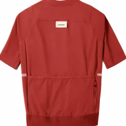FINGERSCROSSED Road Fietsshirt met Korte Mouwen Dames - Brick