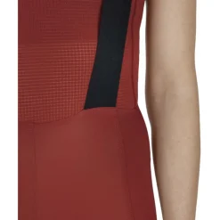 FINGERSCROSSED Road Fietsshort met Bretels Dames - Brick
