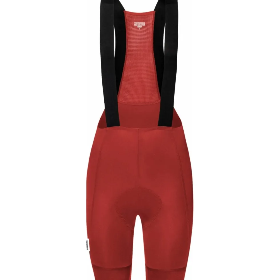 FINGERSCROSSED Road Fietsshort met Bretels Dames - Brick