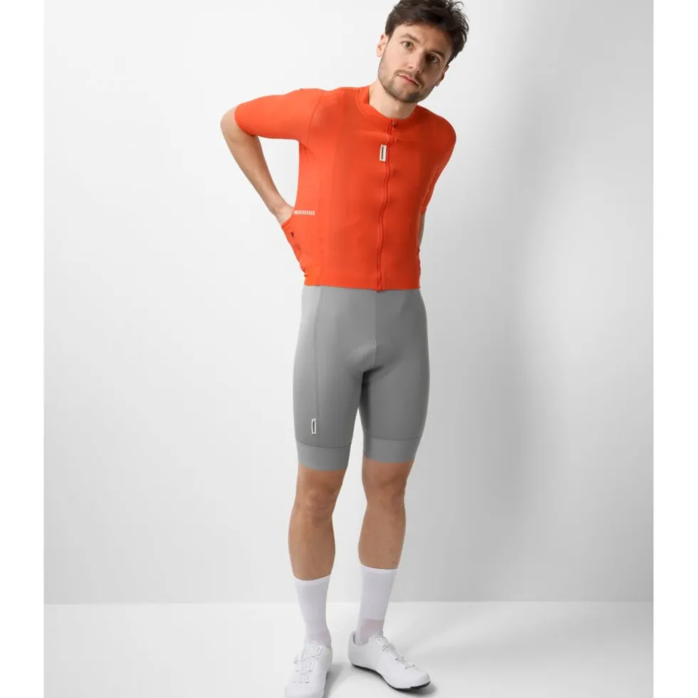 FINGERSCROSSED Road Fietsshirt met Korte Mouwen Heren - Poppy Red