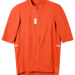FINGERSCROSSED Road Fietsshirt met Korte Mouwen Heren - Poppy Red