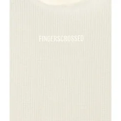 FINGERSCROSSED Road Hemd zonder Mouwen Dames - Antique Cream