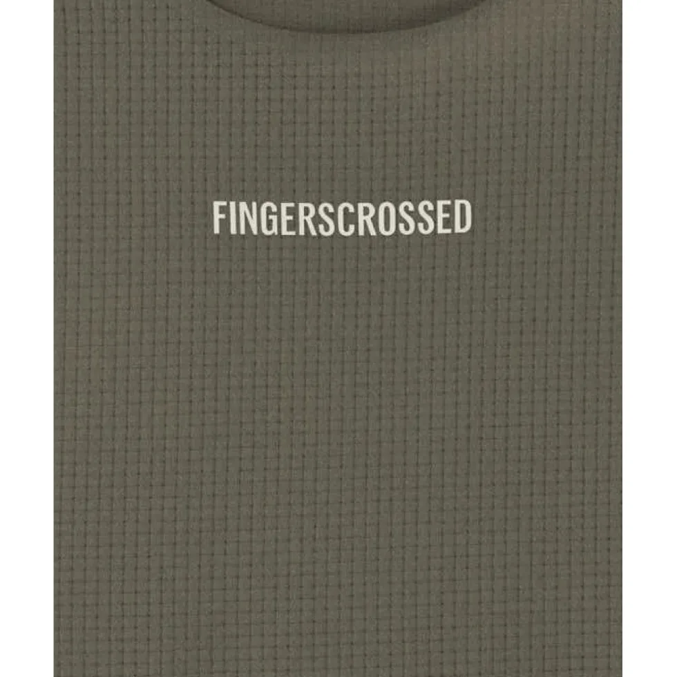 FINGERSCROSSED Road Hemd zonder Mouwen Heren - Olijf