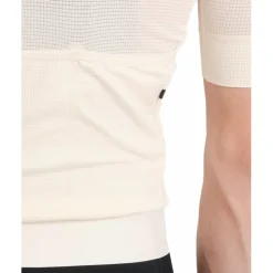 FINGERSCROSSED Road Super Light Fietsshirt met Korte Mouwen Heren - Antique Cream
