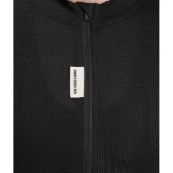 FINGERSCROSSED Road Super Light Fietsshirt met Korte Mouwen Dames - Zwart